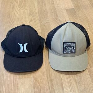 Lot of 2 Hurley Hats